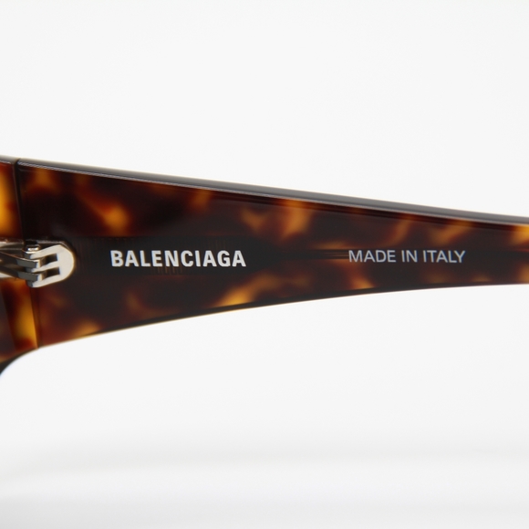 NEW BALENCIAGA SUNGLASSES BB0267S 002 BROWN UNISEX EYEWEAR - Picture 6 of 8